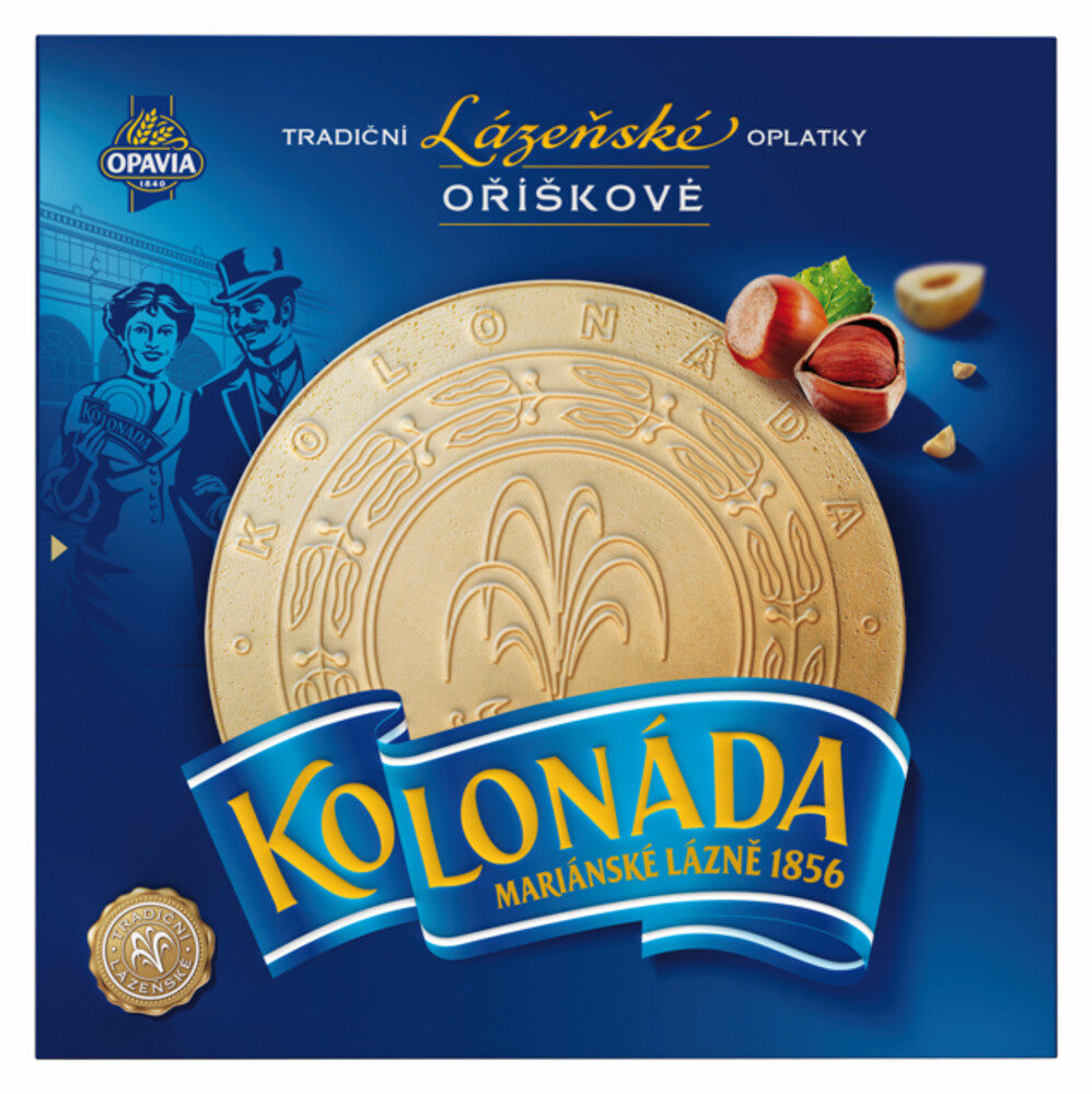 Opavia Kolonáda lázeňské oplatky oříškové 175 g
