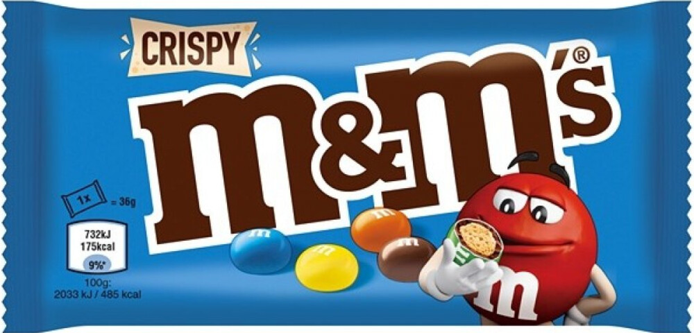 M&M Cripsy 36 g
