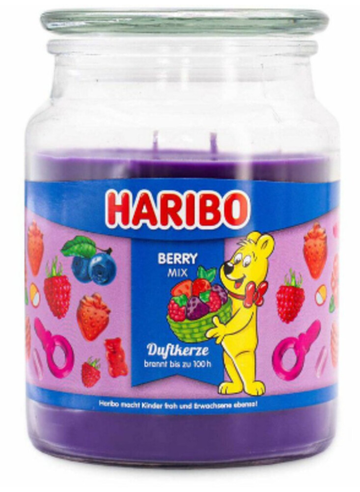 Haribo Duftkerze Berry Mix 510 g