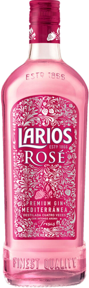 Larios Rose 37,5% 1 l (holá láhev)