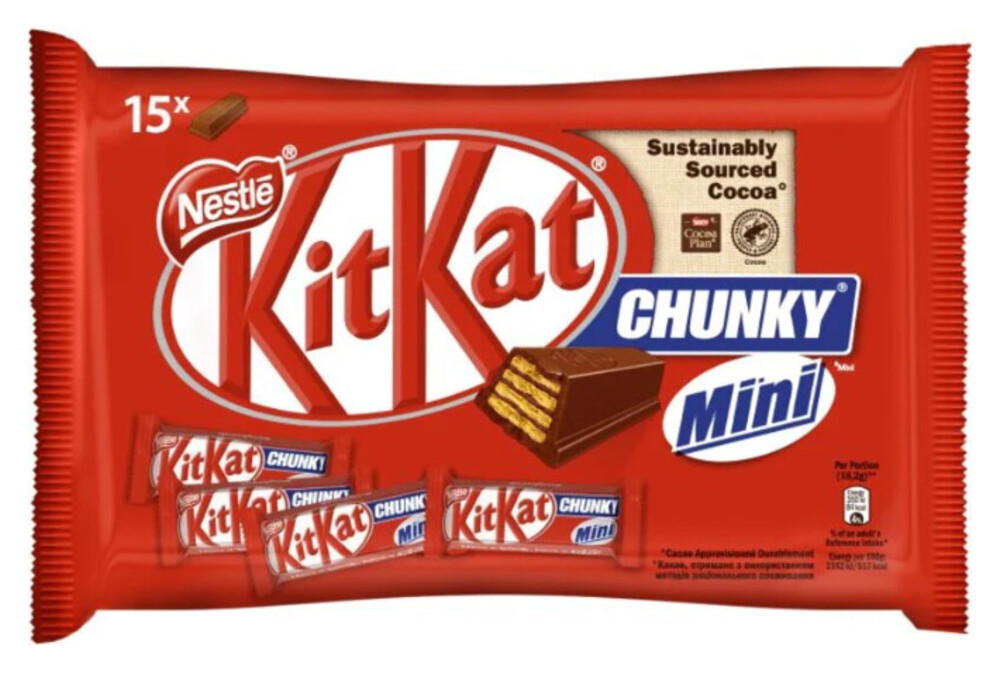 Kit Kat Chunky Mini's 250 g