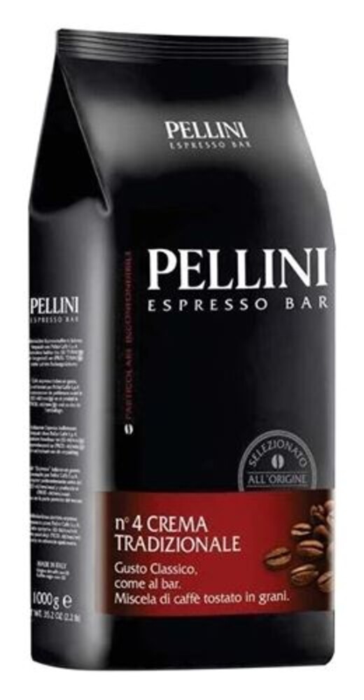Pellini Nr.4 Crema Tradizionale zrnková káva 1 kg