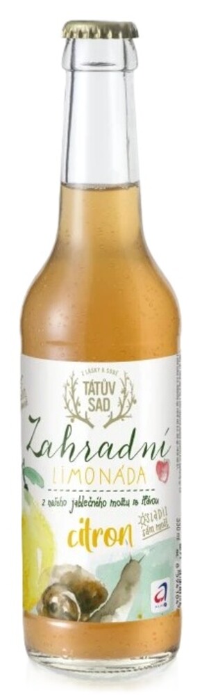 Tátův sad zahradní limonáda citron 330 ml