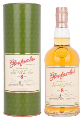 Glenfarclas 8Y 40% 0,7 l (tuba)