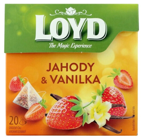 Loyd Jahody s Vanilkou 20 x 2 g