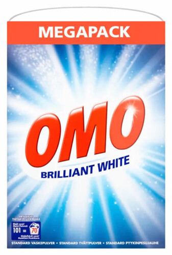 OMO Brilliant White 4,9 kg 70 wl