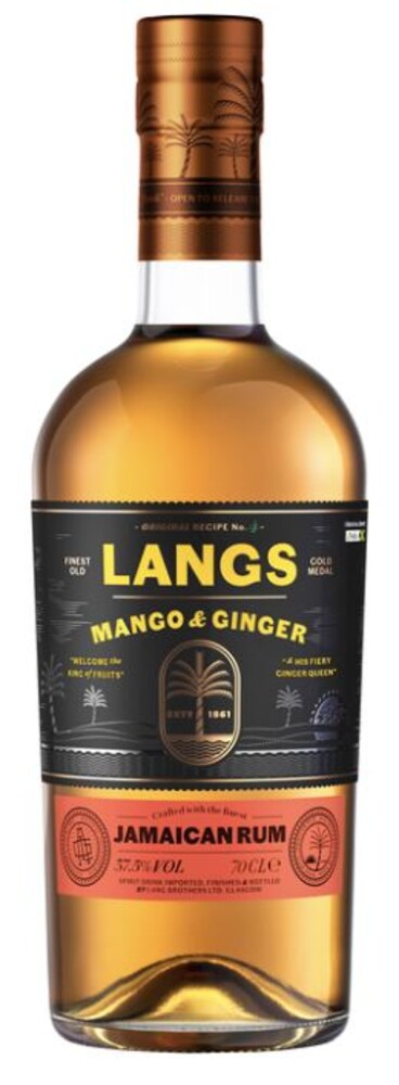 Langs Mango & Ginger 37,5% 0,7 l (holá láhev)