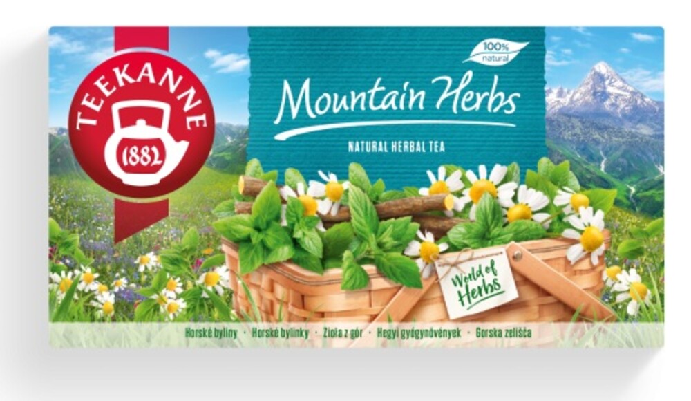 Teekanne Mountain Herbs 20 x 1,8 g
