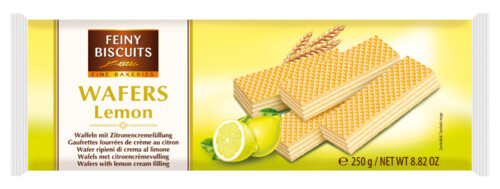 Waffeln mit Zitronencremefüllung 250 g 