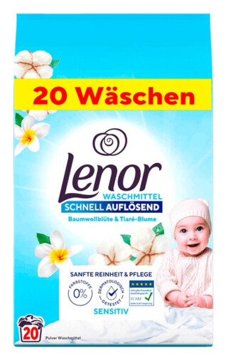 Lenor Schnell Auflösend Baumwollblüte 20wl 1,2 kg