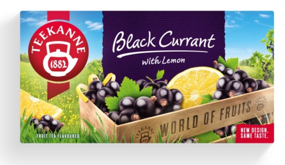 Teekanne Black Currant ovocný čaj 20 x 2.5 g