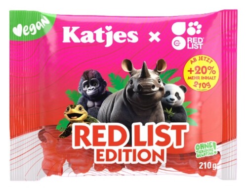Katjes Red List Edition 210 g
