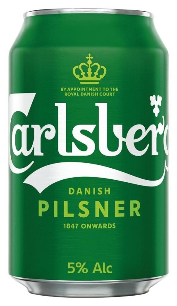 Carlsberg Green 5% 0,33 l plech