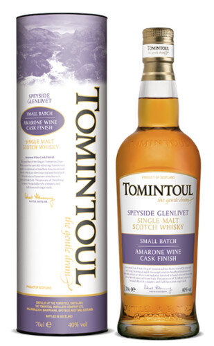 Tomintoul Amarone Wine Cask Finish 40% 0,7 l (tuba)
