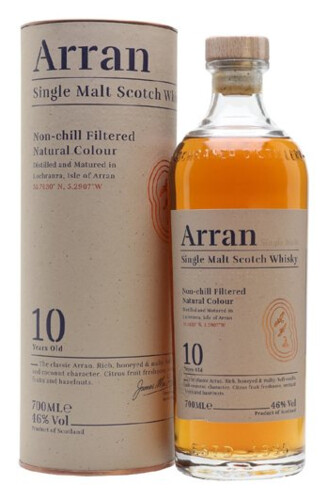 Arran 10Y  46% 0,7 l (tuba)