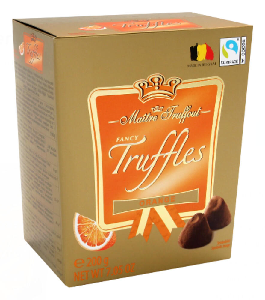 Maitre Truffout Fancy Truffles Orange 200 g