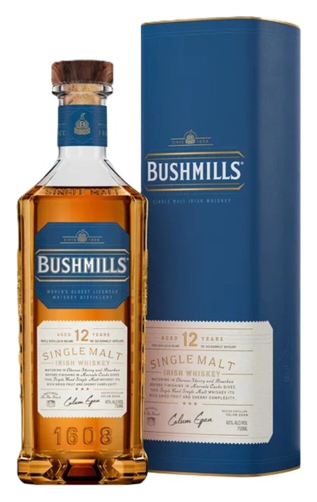 Bushmills 12Y 40% 0,7 l (tuba)