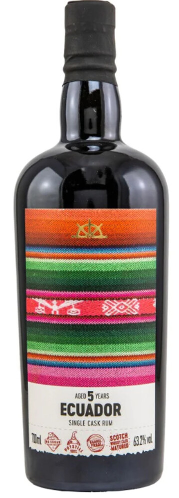 Ecuador Rum 5Y 63,2% 0,7 l (holá láhev)