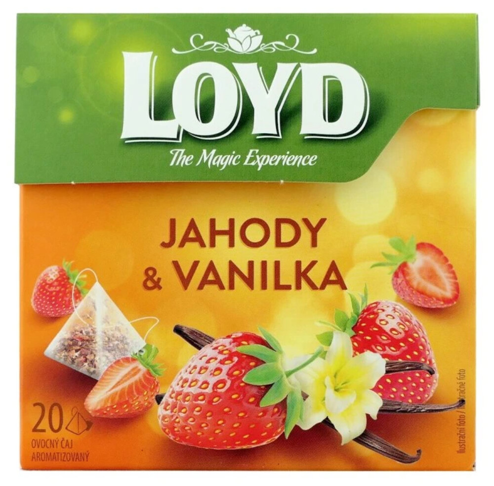 Loyd Jahody s Vanilkou 20 x 2 g