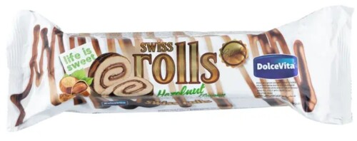 Dolce Vita Swiss rolls Hazelnut 300 g
