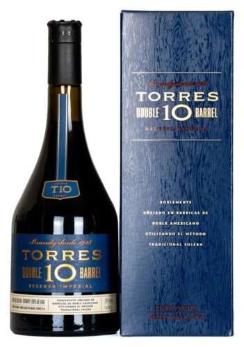 Torres Brandy 10y Double Barrel 38% 1 l (karton)