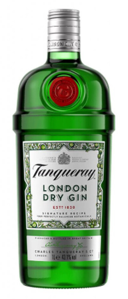 Tanqueray London Dry Gin 43,1% 1 l (holá láhev)