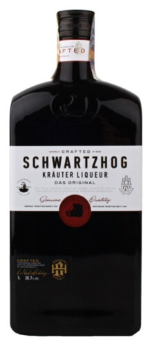 Schwartzhog Kräuter Liqueur 36,7% 1 l (holá láhev)
