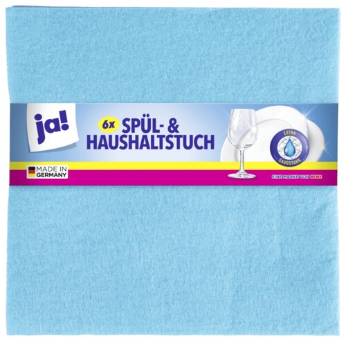 Ja! Spüel & Haushaltstuch 6 ks