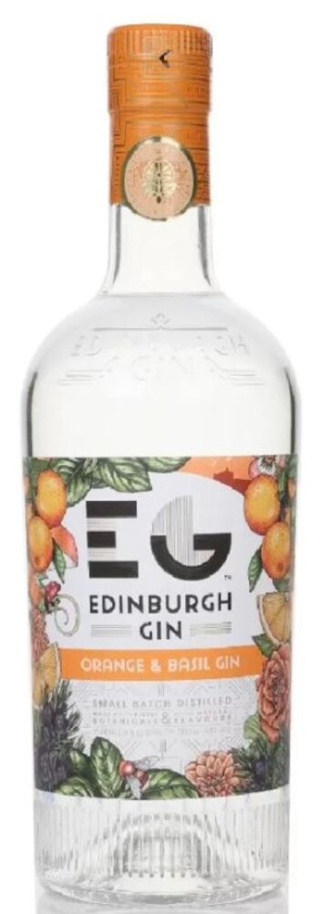Edinburg Gin Orange & Basil 40% 1 l (holá láhev)