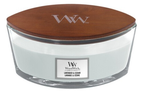 Woodwick Svíčka Lod' Lavender & Cedar 453,6g