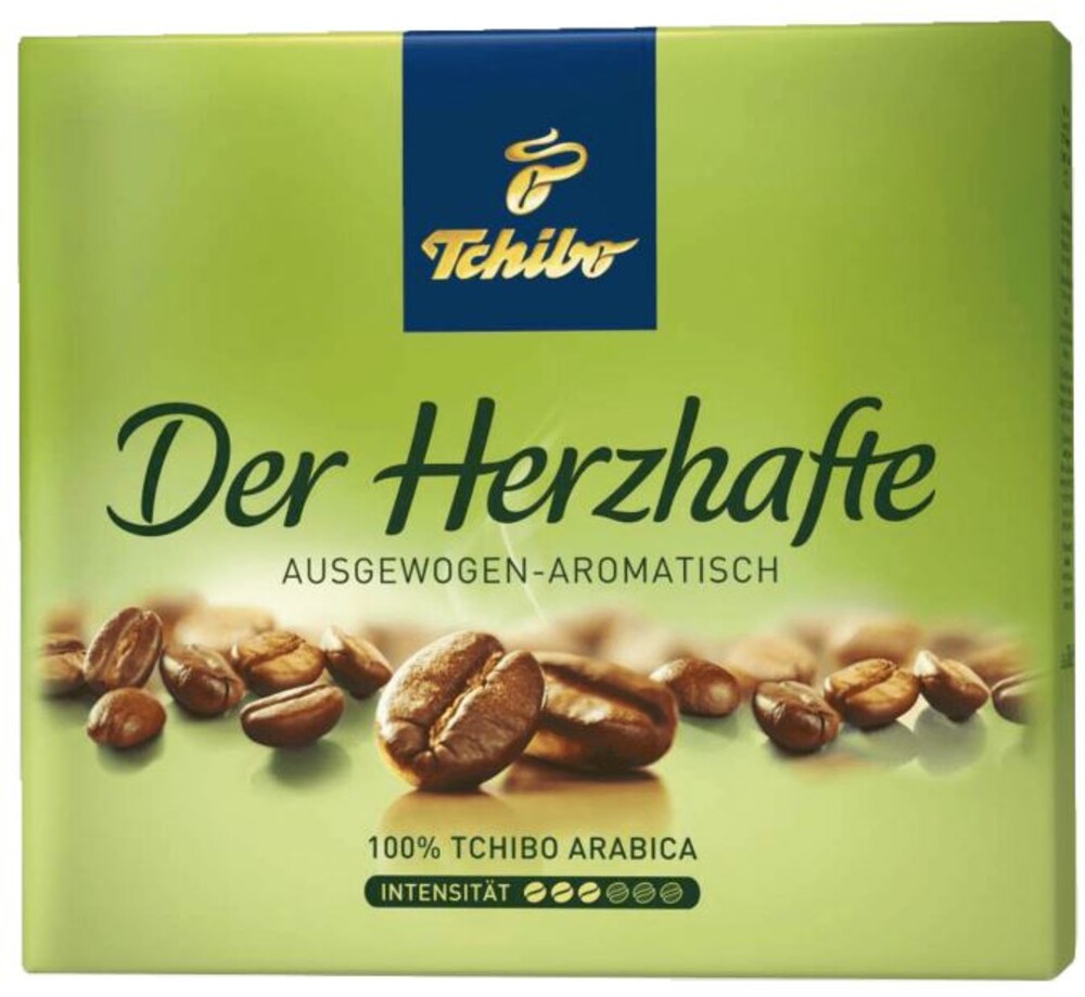 Tchibo Herzhaft mletá káva 2 x 250 g