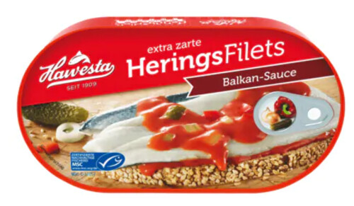 Hawesta Hering Filets  Balkan Sauce 200 g