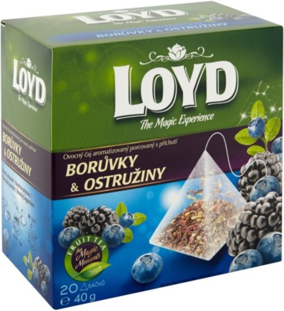 Loyd Ostružiny & Borůvky 20 x 2 g