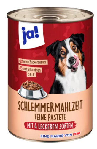 Ja! Schlemmermahlzeit mit 4 Leckeren Sorten 400 g 