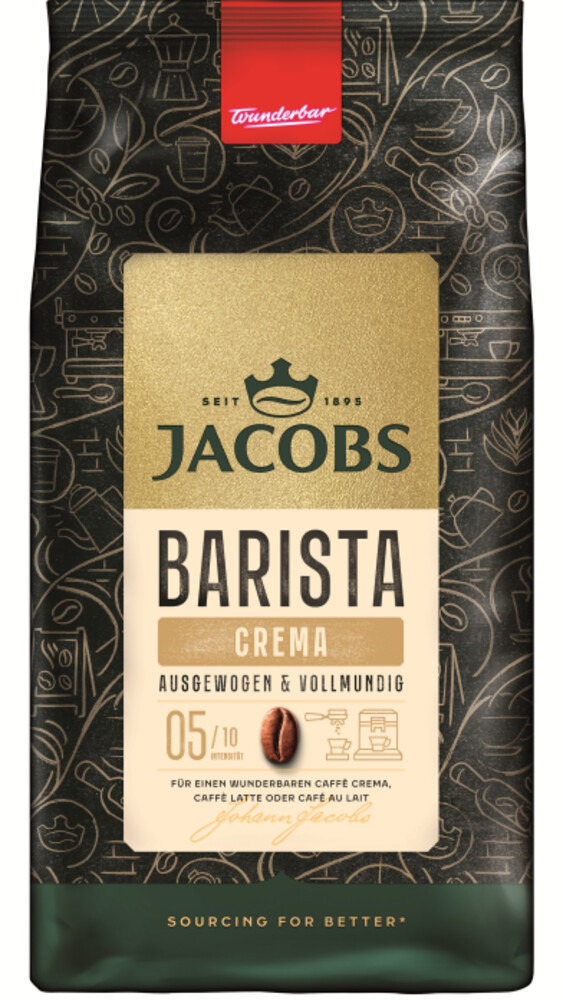Jacobs Barista Crema Editions zrnková káva 1 kg