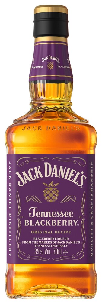 Jack Daniel’s Blackberry 35% 0,7 l (holá láhev)