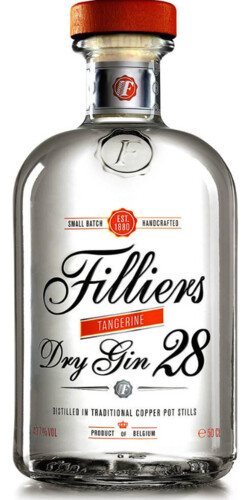 Filliers Dry Gin Mandarine 28 43,7 % 0,5 l (bloße Flasche)