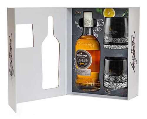 Angostura 1919 Premium + skleničky 40% 0,7 l (karton)
