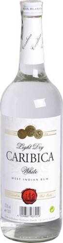 Caribica White Rum 37,5% 1 l (holá láhev)