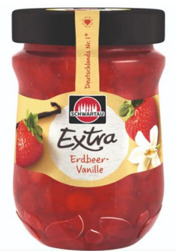 Schwartau Extra Erdbeere Vanille 340 g