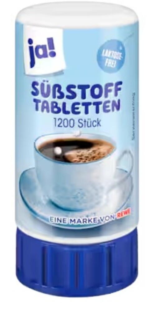 Ja! Süsstoff Tabletten 1200st 72 g