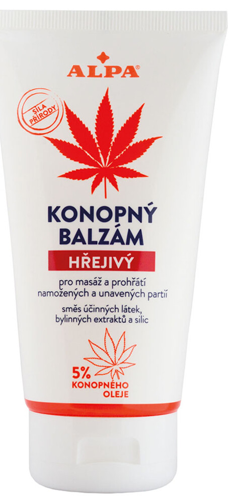 Alpa Konopný balzám hřejivý 150 ml