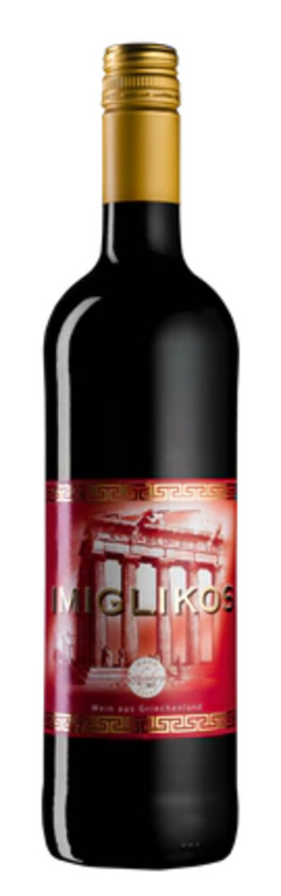 Imiglikos červené 11% 0,75 l (holá láhev)