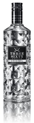 Three Sixty Vodka Original 37,5% 1 l (holá láhev)
