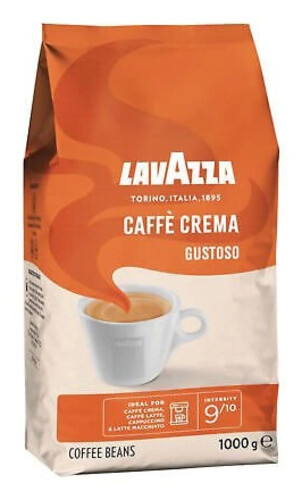 Lavazza Caffé Crema Gustozo zrnková káva 1 kg