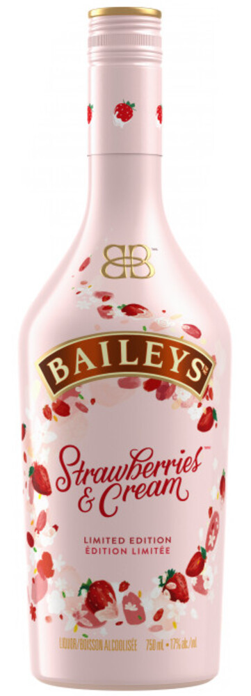 Baileys Strawberries Cream 17% 0,7 l (holá láhev)