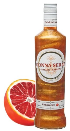 Donna Serap Glitzer Aperitif Blutorange 15% 0,7 l (holá láhev)