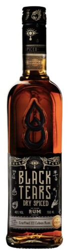 Black Tears Dry Spiced Rum 40% 0,7 l (holá láhev)