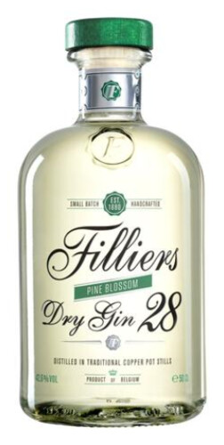 Filliers Dry Gin Pine Blossom 28 42,6% 0,5 l (holá láhev)