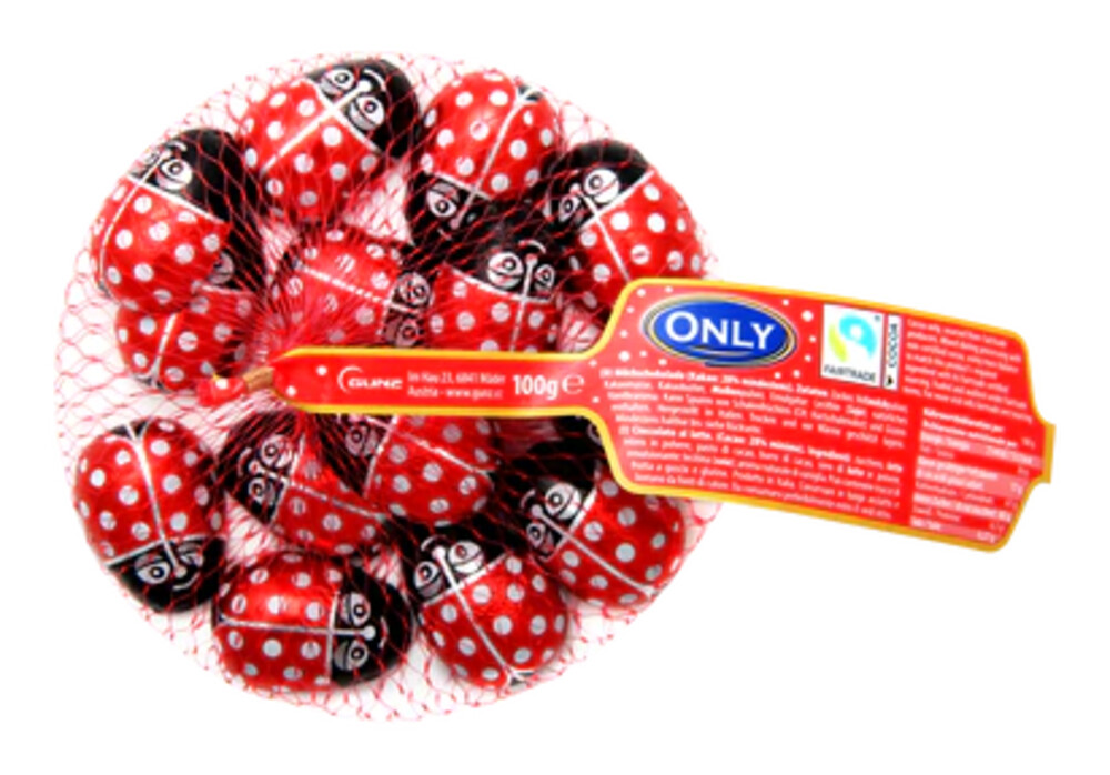 Only Mléčná čokoláda Berušky v Síťce 85 g